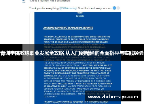 青训学院教练职业发展全攻略 从入门到精通的全面指导与实践经验